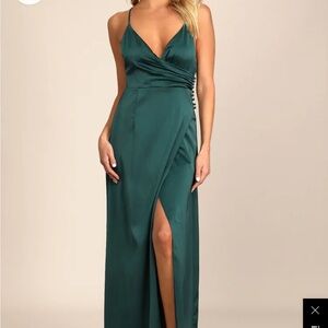 Emerald green Lulu dress